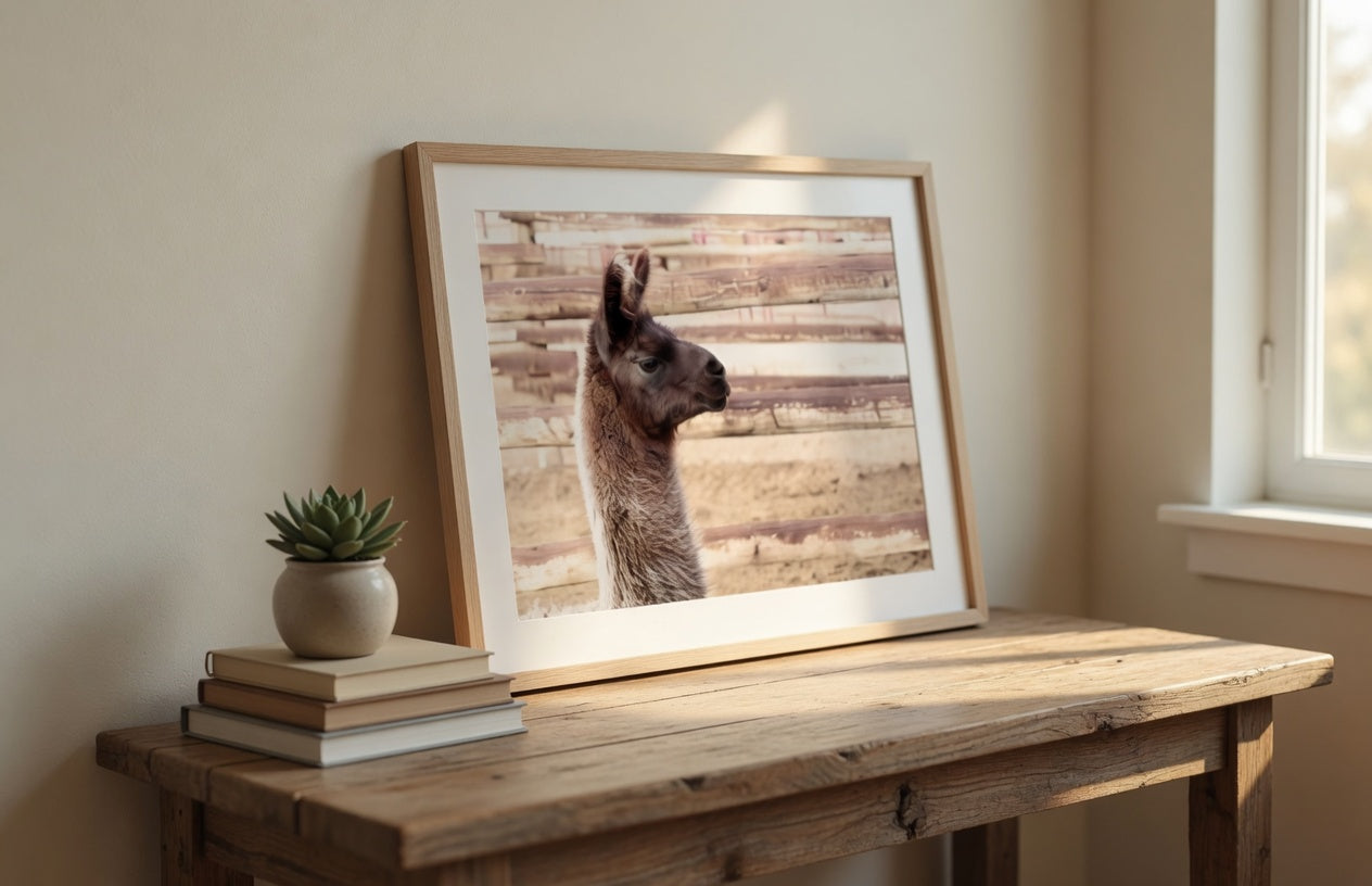 Llama Portrait