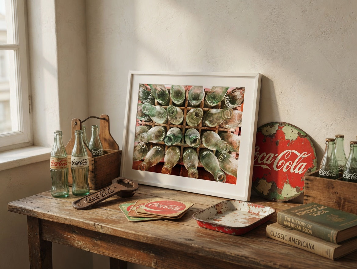 Vintage Coke Bottles