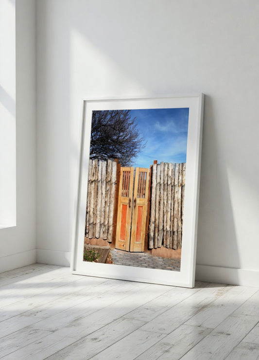 Santa Fe Orange Door