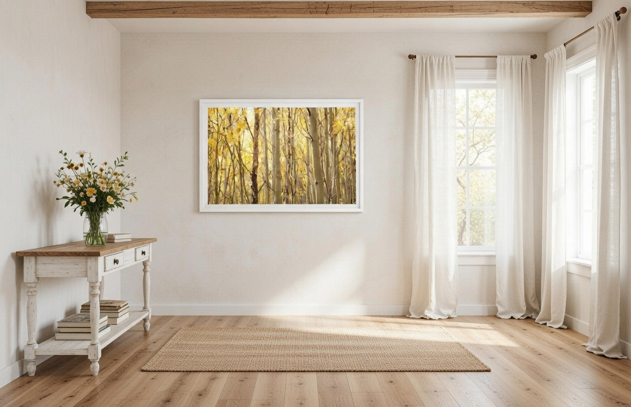 Gold Aspen Trees