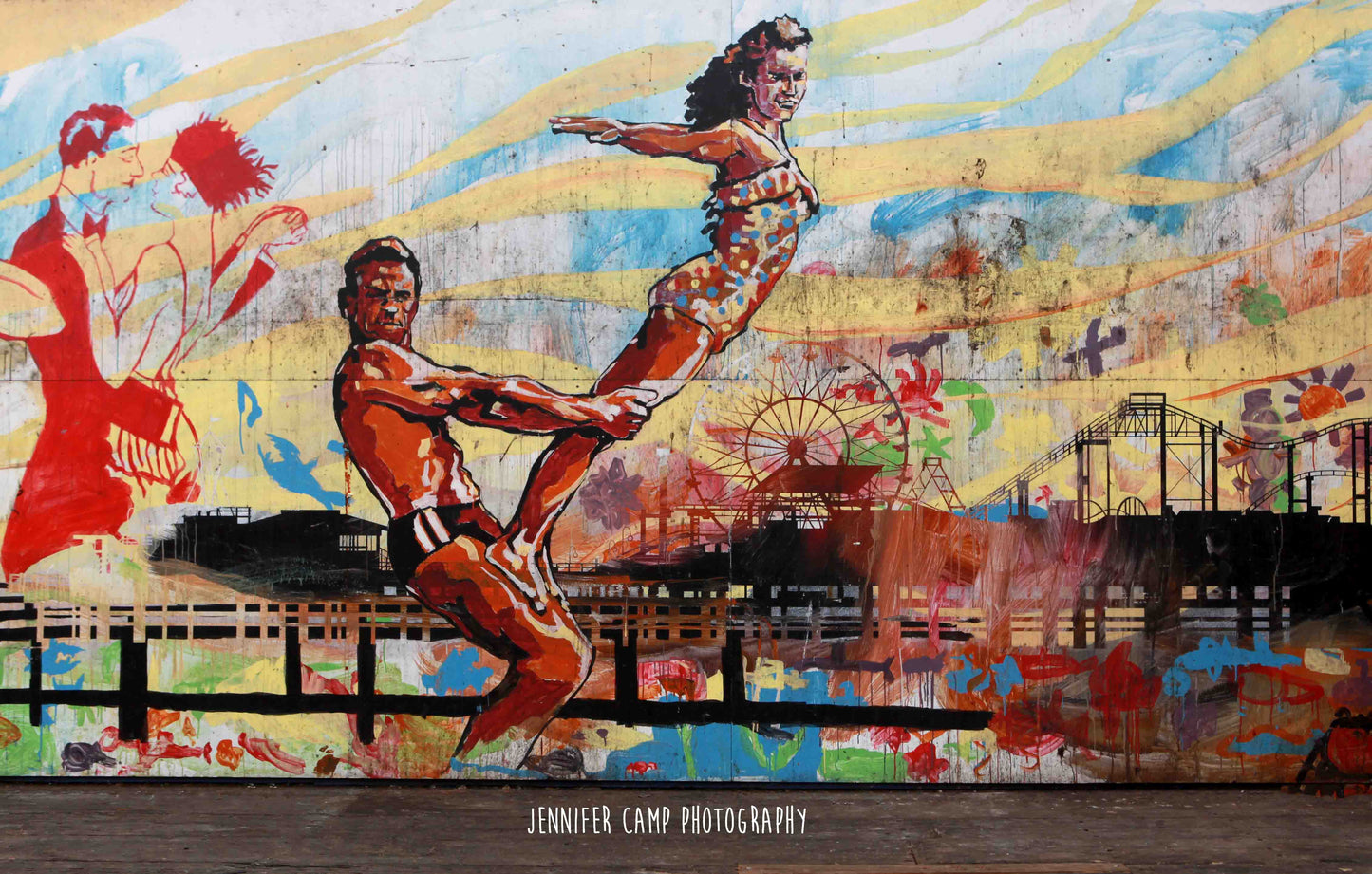 Muscle Beach Acrobats