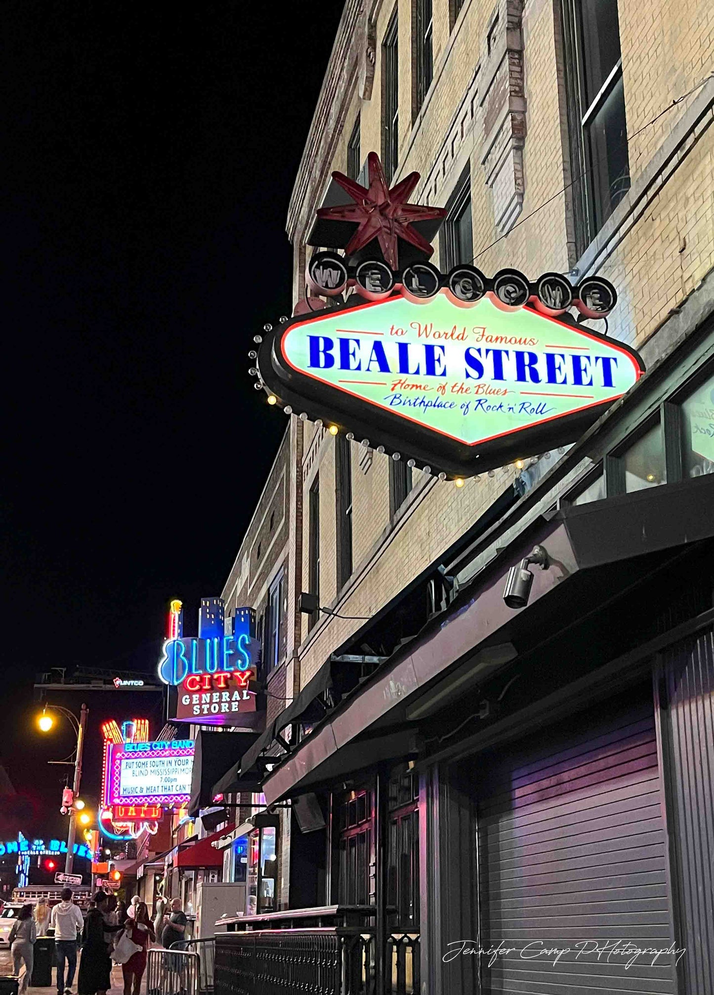 Beale Street Sign Bar