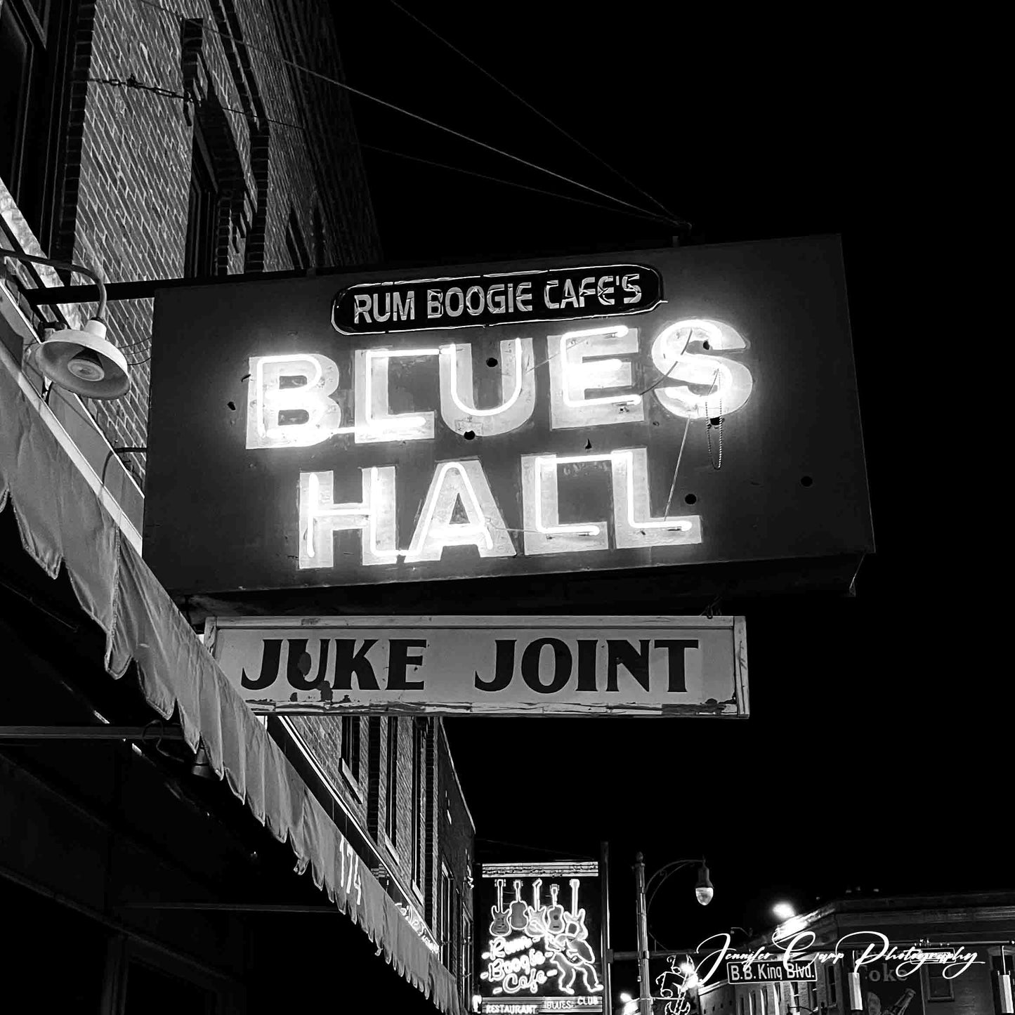 Beale Street Memphis Photography Set of 3