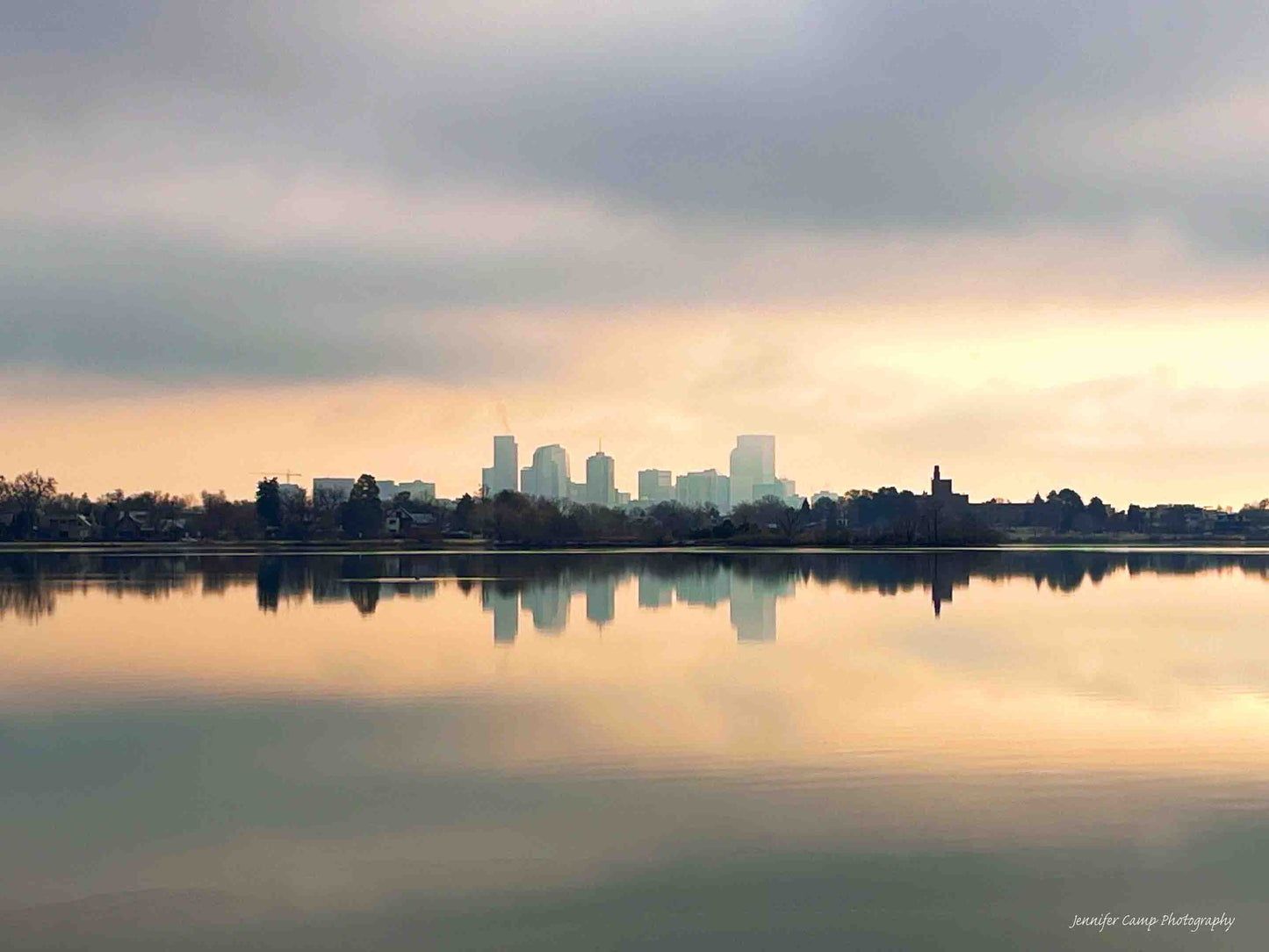 Denver Cityscape Skyline