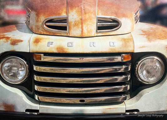 Vintage Ford Truck Grille