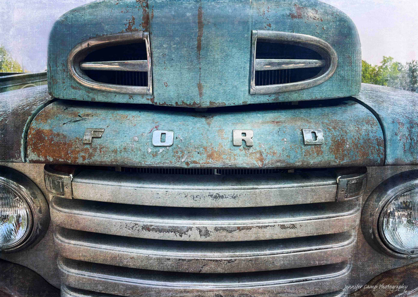 Vintage Ford Truck Grille