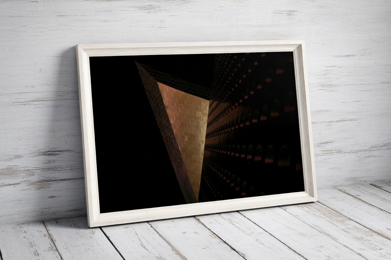 Copper Geometric Abstract