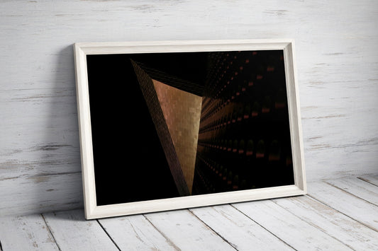 Copper Geometric Abstract