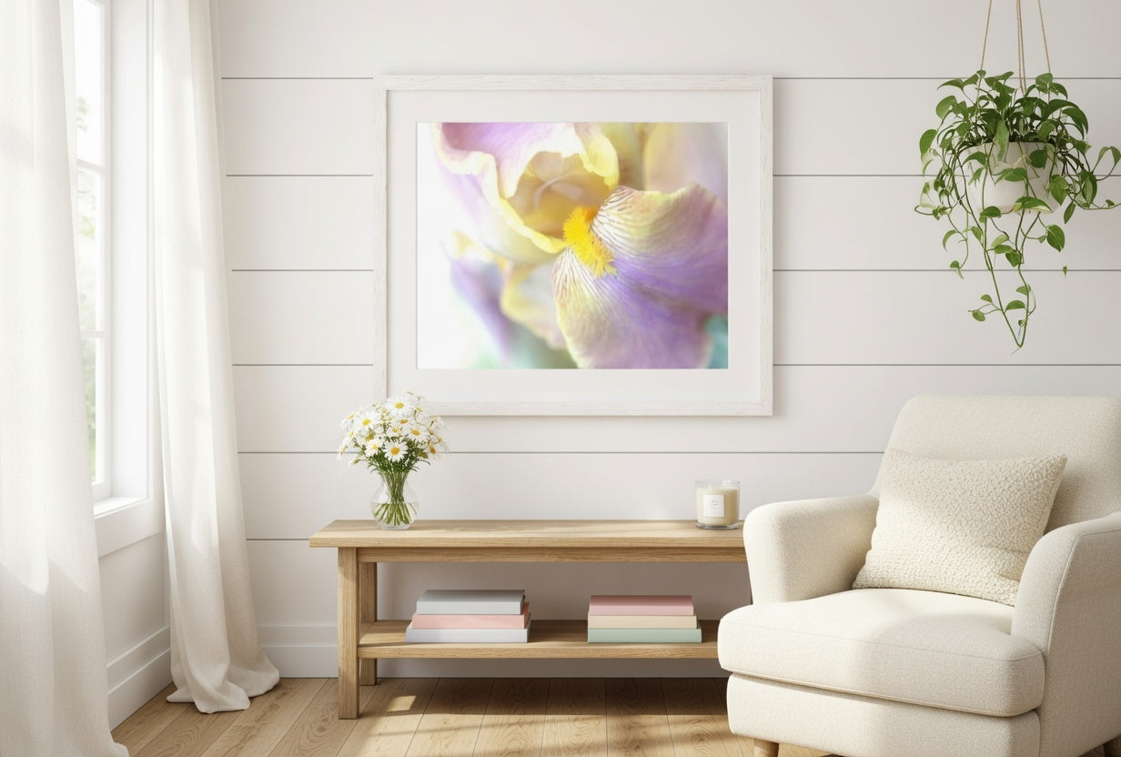 Lavender Iris Petal