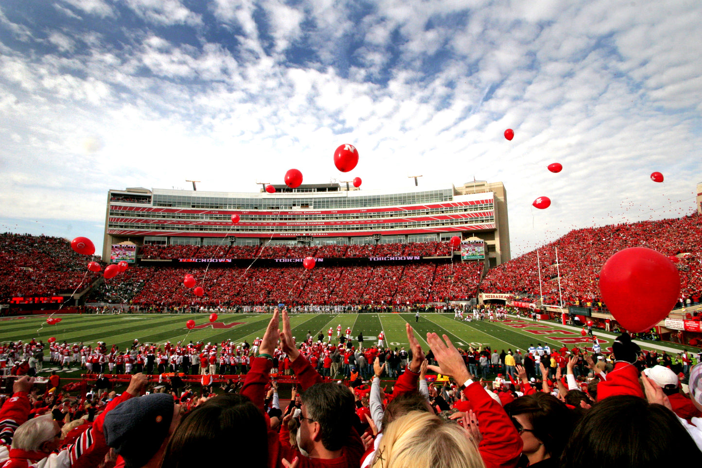Nebraska Husker Football Stadium Print (Copy)