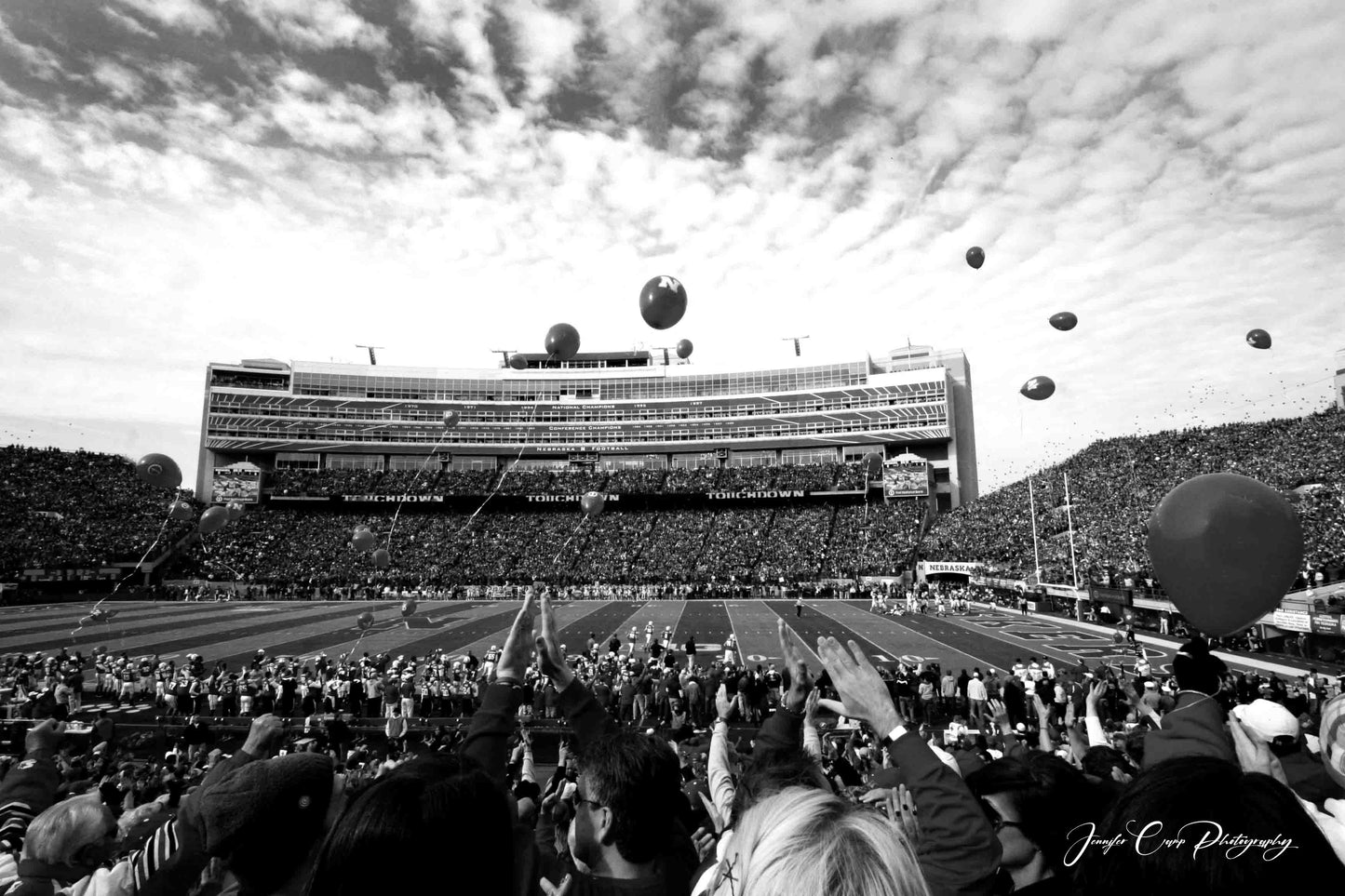 Nebraska Husker Stadium Prints