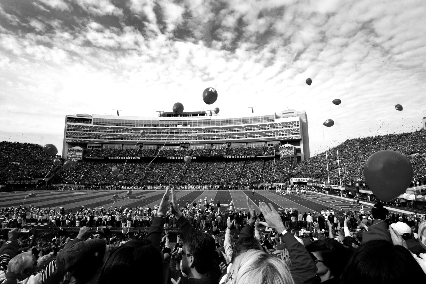 Cornhusker Memorial Stadium Wall Bundle Set