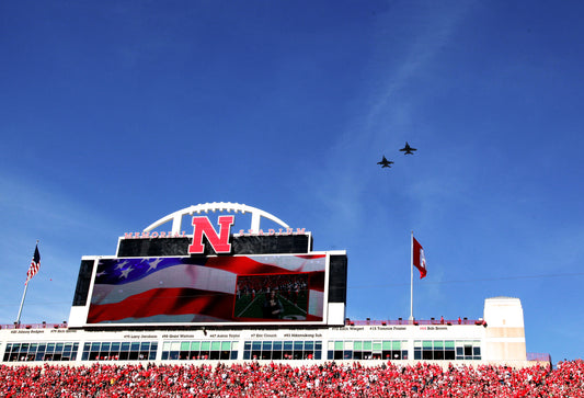Nebraska Husker Football Stadium Print (Copy)