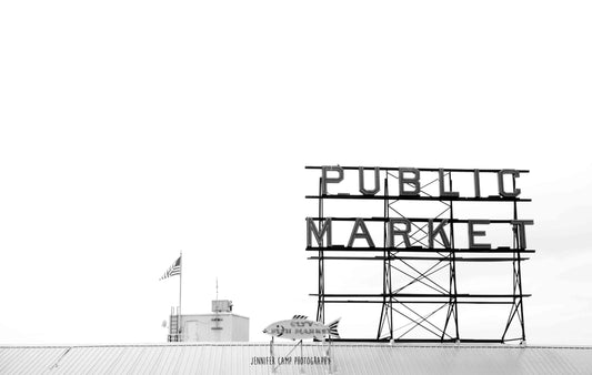 Seattle Public Market Sign
