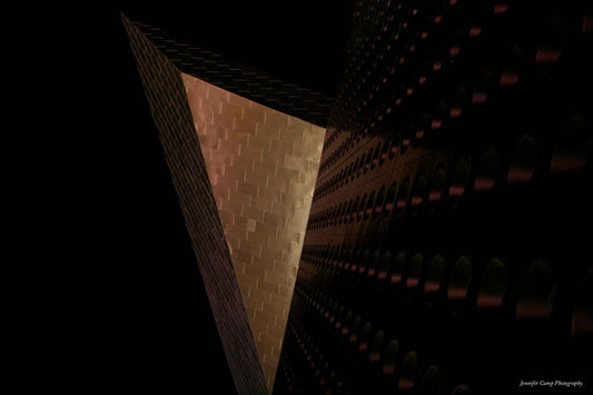 Copper Geometric Abstract