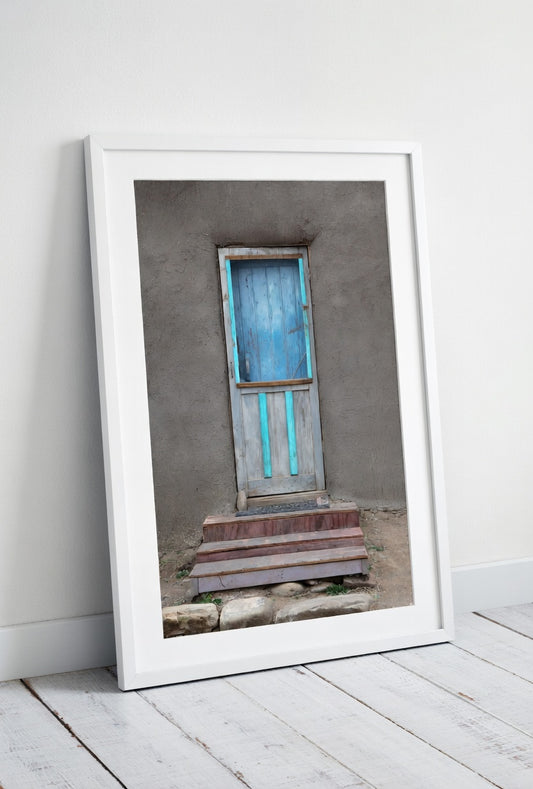 Santa Fe Adobe Blue Door