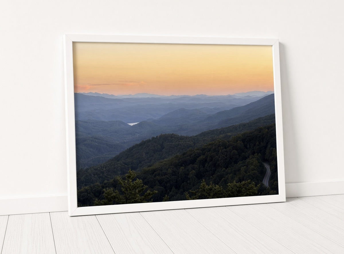 Smoky Mountains at Sunset