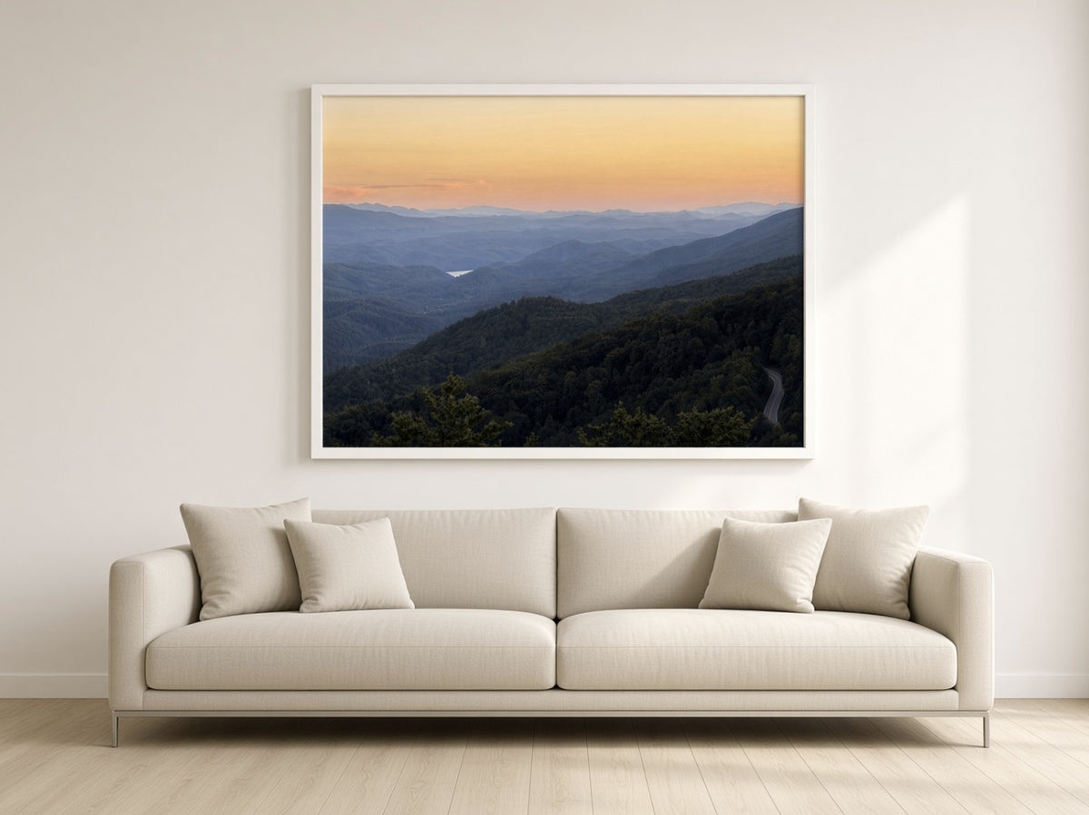 Smoky Mountains at Sunset