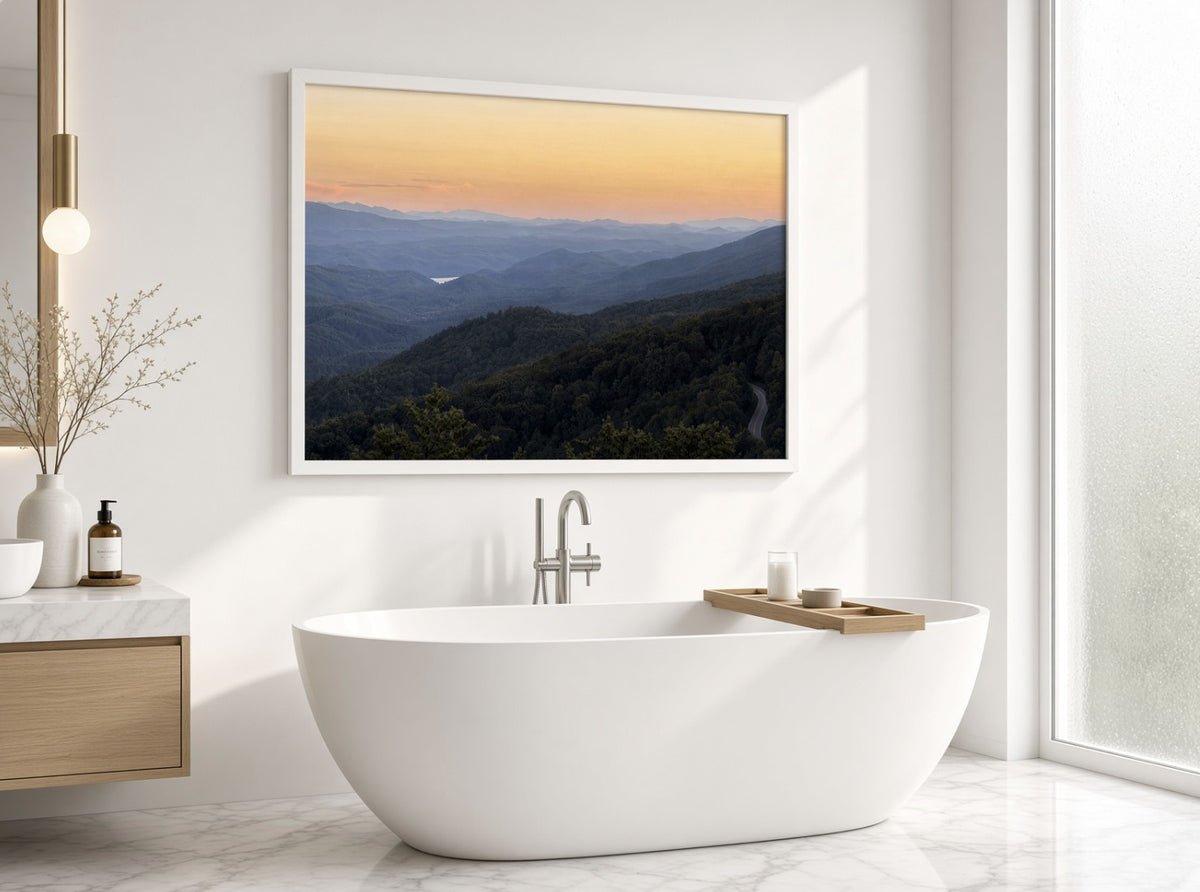 Smoky Mountains at Sunset