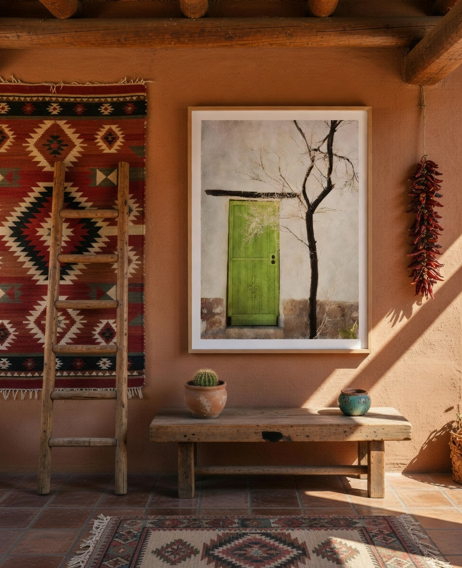 Adobe Green Door