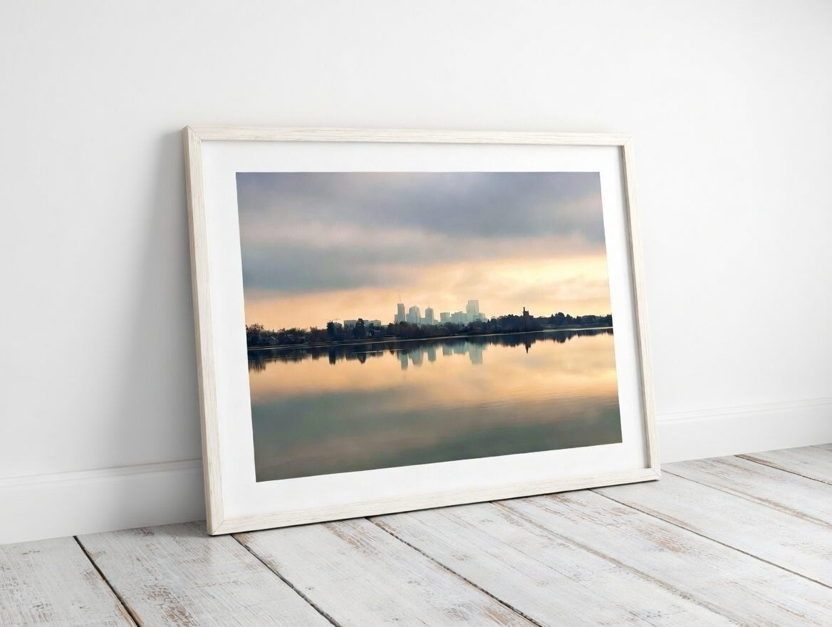 Denver Cityscape Skyline