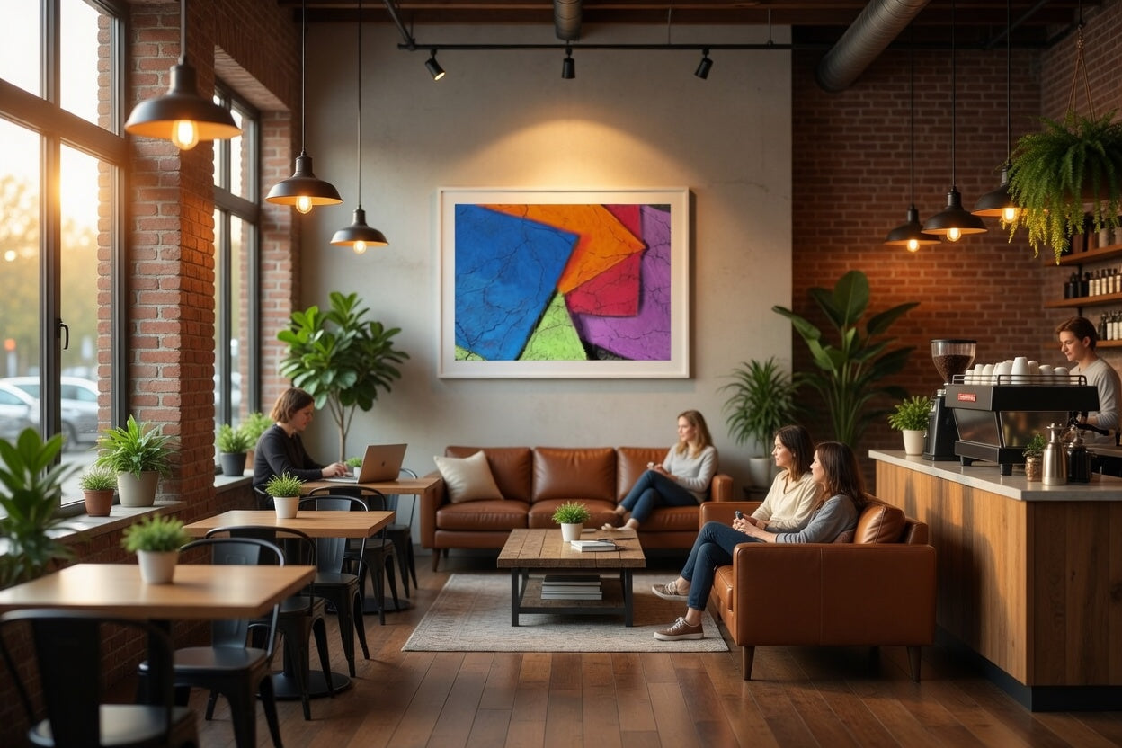Abstract Chalk Art