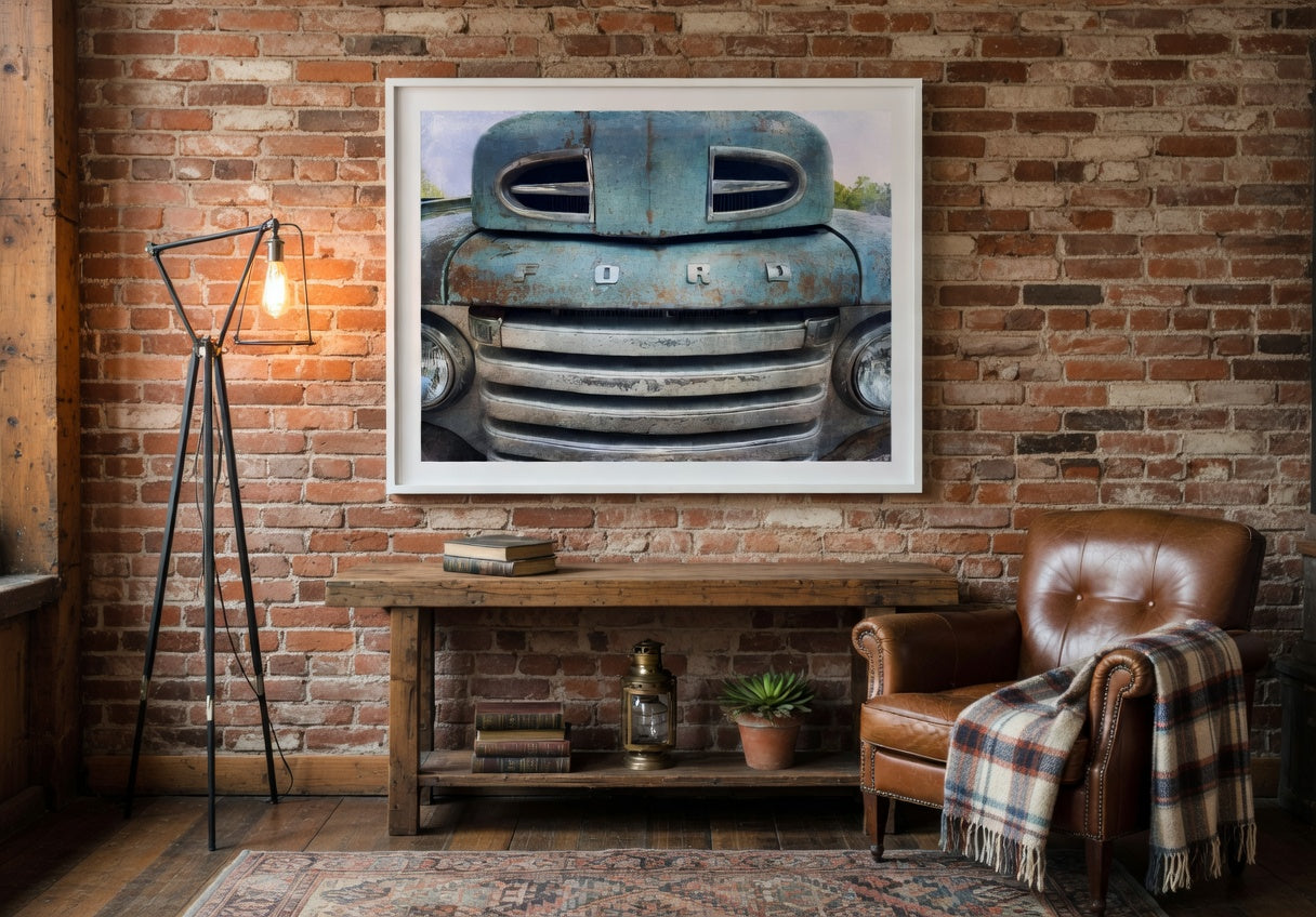 Vintage Ford Truck Grille