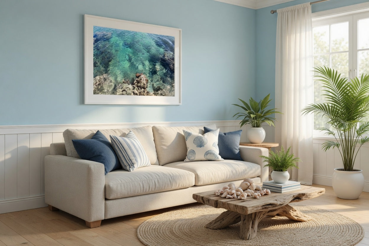 Turquoise Ocean Reef