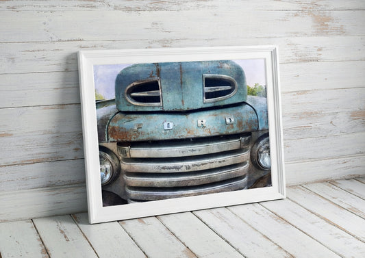 Vintage Ford Truck Grille