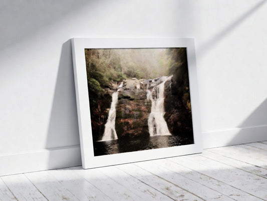 Waterfall Autumn Forest