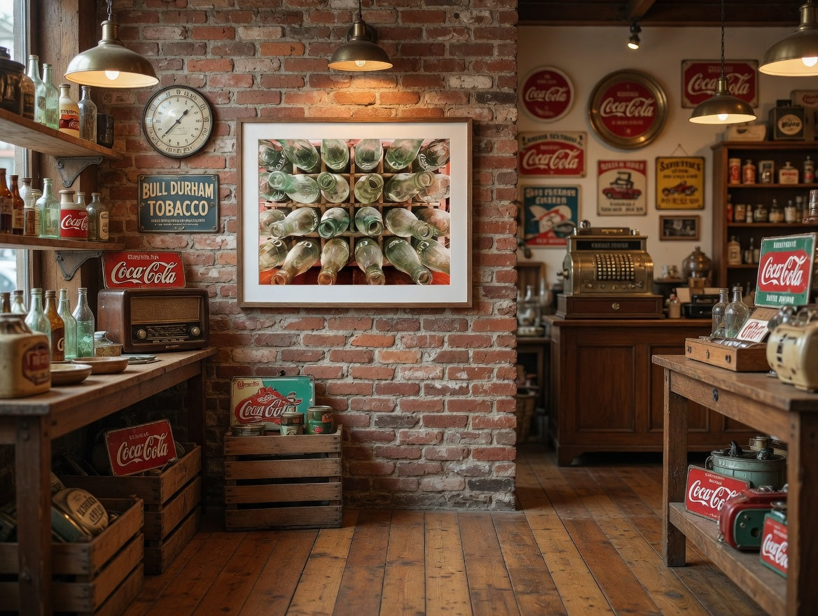 Vintage Coke Bottles