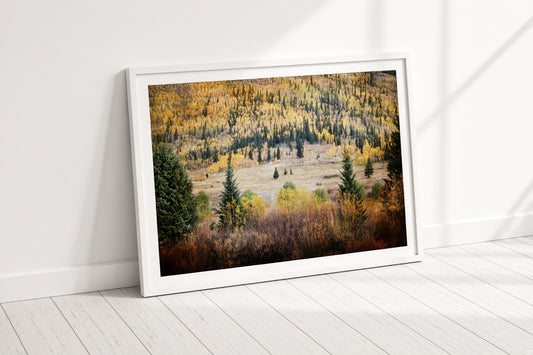 Silverton Colorado in the Autumn